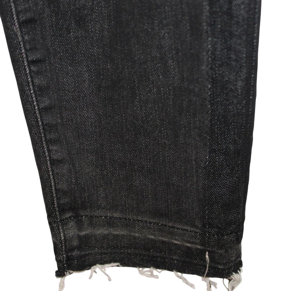 Abercrombie & Fitch Women’s High Rise Super Skinny Ankle Jeans Black 27/4 - Picture 5 of 7
